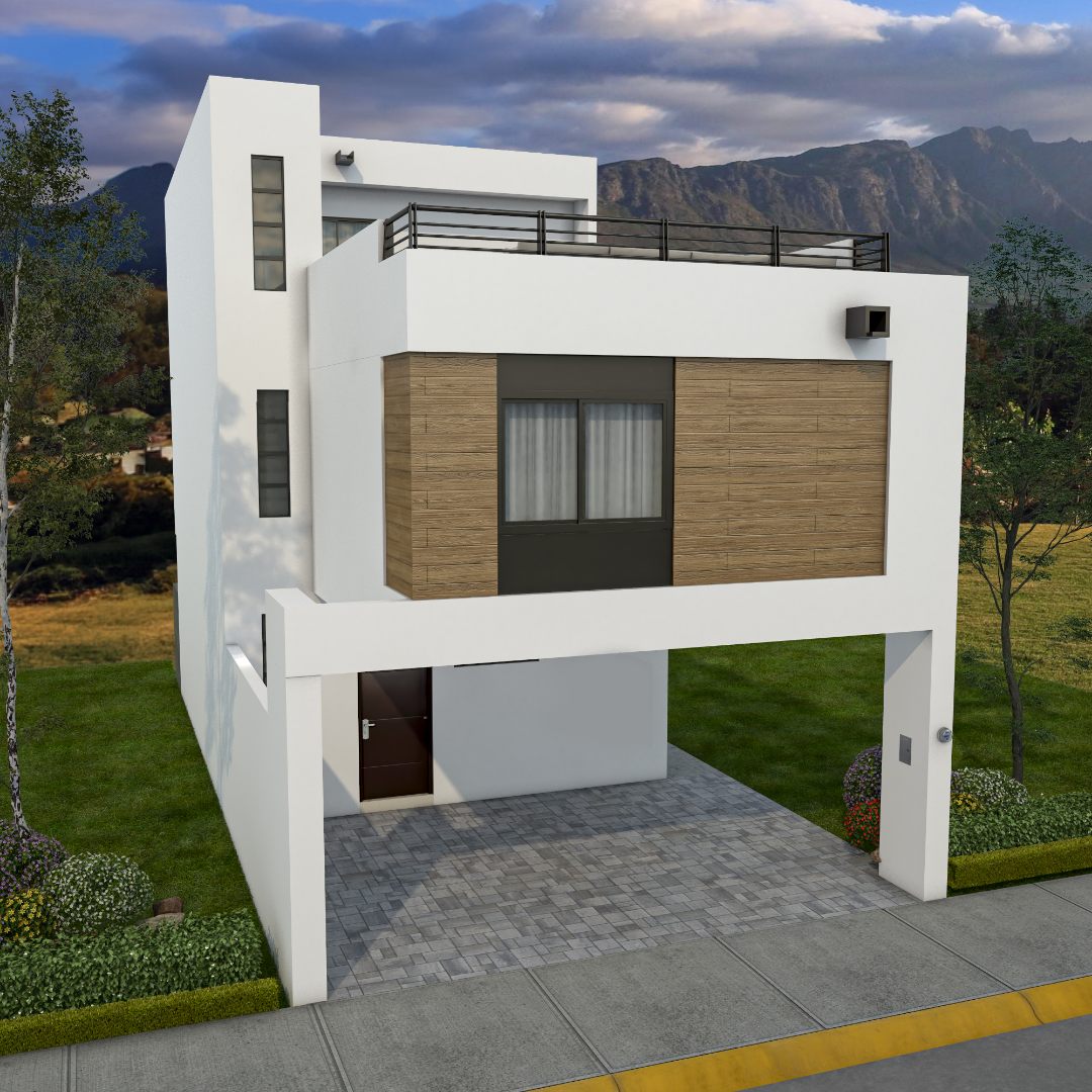 2024 Modelo Catania fachada 1 Andara Residencial en Guadalupe Nuevo Leon 1080 x 1080 – 1