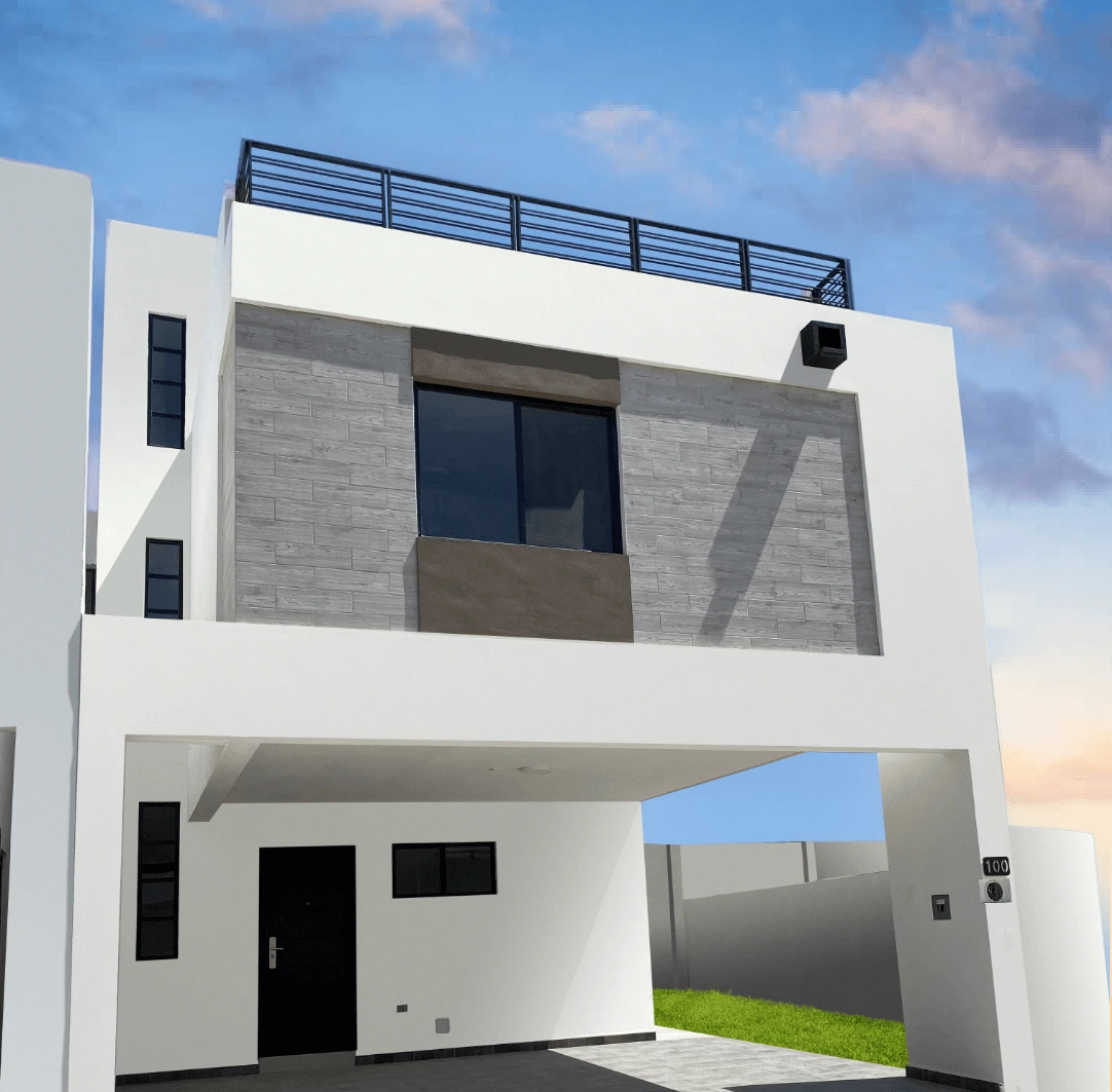 2024 Modelo Brescia fachada Andara Residencial en Guadalupe Nuevo Leon 1082 x 1063 – 1